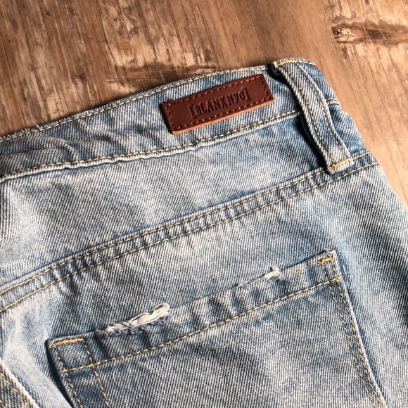 Distressed denim skirt Blank NYC - Picture 8 of 10